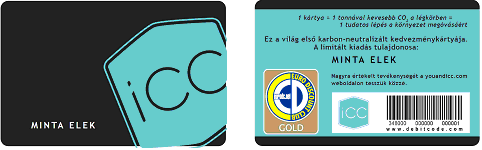 Kártyaigénylés - iCC - Neutral Card